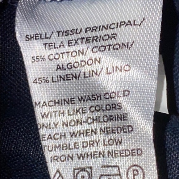 LOFT navy wide leg - Picture 5 of 5